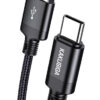 KAKUSIGA καλώδιο USB-C σε USB KSC-970, 15W, 480Mbps, 1m, μαύρο