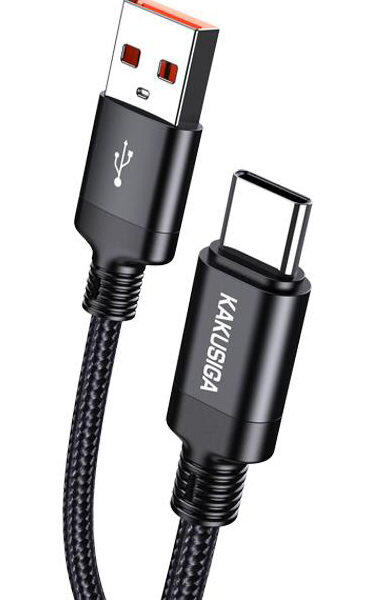 KAKUSIGA καλώδιο USB-C σε USB KSC-970, 15W, 480Mbps, 1m, μαύρο