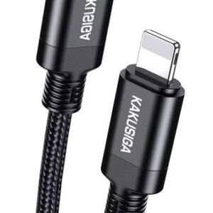 KAKUSIGA καλώδιο USB-C σε USB-C KSC-653, 100W, 480Mbps, 25cm, λευκό