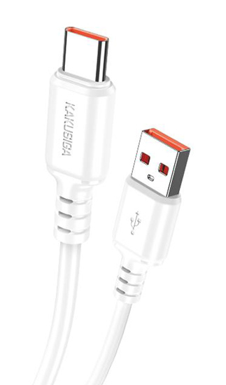 KAKUSIGA καλώδιο USB-C σε USB KSC-982, 15W, 480Mbps, 1m, λευκό