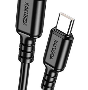 KAKUSIGA earphones με μικρόφωνο KSC-1303, 3.5mm σύνδεση, 10mm, 1.1m, μαύρα