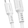 KAKUSIGA καλώδιο Lightning σε USB-C KSC-984, σιλικόνης, 27W, 480Mbps, 1m, λευκό