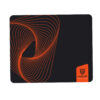Liocat PD 306S Mousepad 250x290, μαύρο-πορτοκαλί