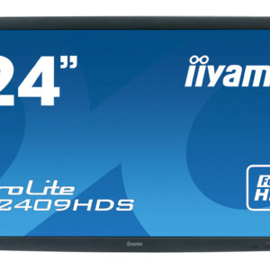 IIYAMA used οθόνη B2480H LED, 24" 1920x1080, VGA/DVI/HDMI, χωρίς βάση, Grade B