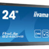 IIYAMA used οθόνη B2480H LED, 24" 1920x1080, VGA/DVI/HDMI, χωρίς βάση, Grade B