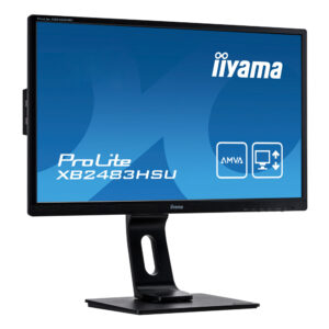 IIYAMA used οθόνη B2480H LED, 24" 1920x1080, VGA/DVI/HDMI, χωρίς βάση, Grade B