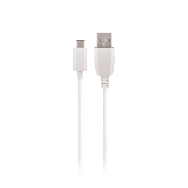 Maxlife 75537278 καλώδιο USB σε USB-C, 1.0μ, 3A, λευκό