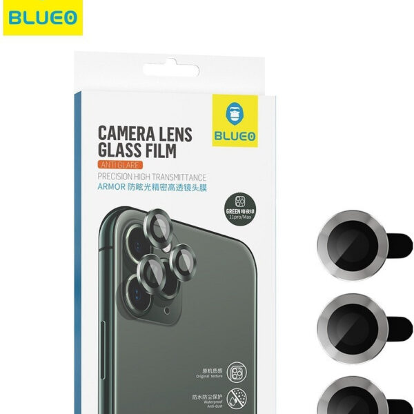 Mr. Monkey Blueo 5D Armor Camera Glass Black (iPhone 12 Pro)