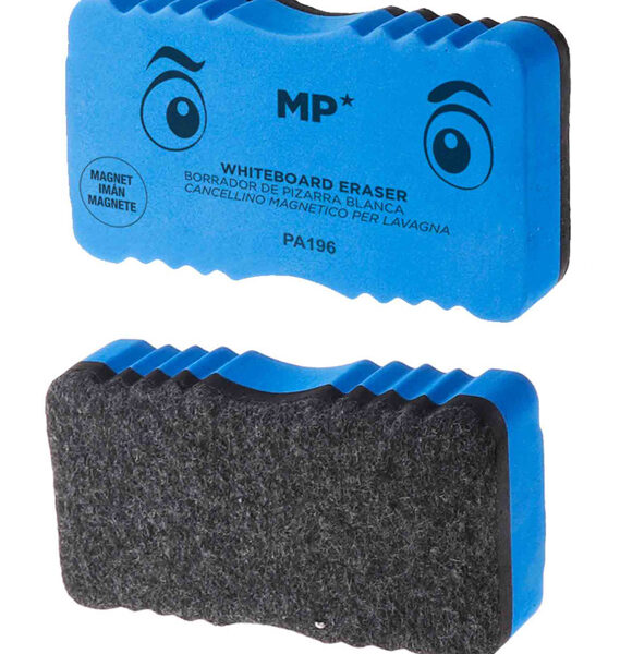 MP μαγνητικός σπόγγος ασπροπίνακα PA196, 14.5x7cm, διάφορα χρώματα