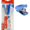 MP mini συρραπτικό με ανταλλακτικά PA636, 24/6-26/6, 10 φύλλα, μπλε