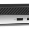 HP PC ProDesk 400 G4 Micro, Refurbished Grade A Repainted, i5-8500T, 8/256GB M.2, FreeDOS