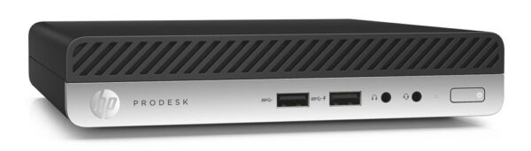 HP PC ProDesk 400 G4 Micro, Refurbished Grade A Repainted, i5-8500T, 8/256GB M.2, FreeDOS