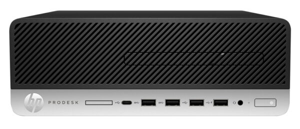 HP PC ProDesk 600 G3 SFF, Refurbished Grade A Repainted, i5-7500, 8/128GB SSD, DVD, FreeDOS