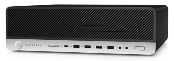 HP PC EliteDesk 800 G3 SFF, Refurbished Grade A Repainted, i5-7500, 8/256GB SSD, DVD, FreeDOS