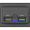 POWERTECH πρίζα USB για σκάφη & οχήματα PTL-009, USB & USB-C, 36W