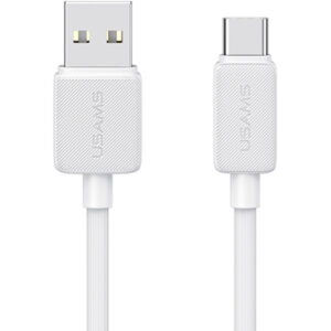 USAMS καλώδιο USB σε Micro USB US-SJ098 U-Turn, 2.1A, 1m, μαύρο