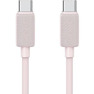 USAMS καλώδιο USB σε Micro USB US-SJ098 U-Turn, 2.1A, 1m, μαύρο