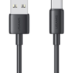 USAMS καλώδιο USB σε Micro USB US-SJ098 U-Turn, 2.1A, 1m, μαύρο