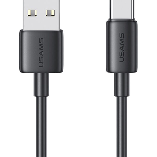 USAMS καλώδιο USB-C σε USB US-SJ708, 3A, 480Mbps, 1m, μαύρο