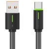 USAMS καλώδιο USB-C σε USB US-SJ732, 3A, 480Mbps, 1m, μαύρο