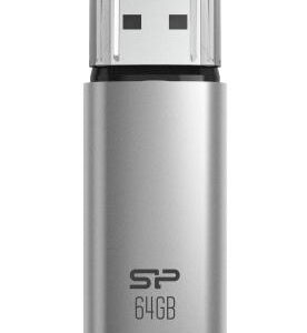 SILICON POWER USB Flash Drive Ultima U02, 64GB, USB 2.0, μαύρο