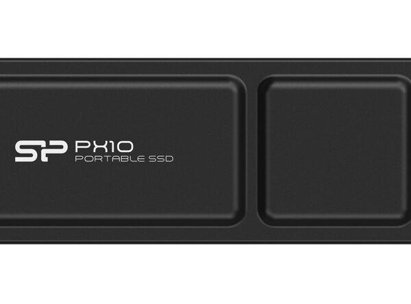 SILICON POWER εξωτερικός SSD PX10, 512GB, USB 3.2, 1050-1050MB/s, μαύρος