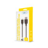 Setty GSM100633 καλωδιο φόρτισης USB σε Micro USB, 2A, 1m, μαύρο