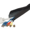 POWERTECH Δεματικό Καλωδίων τύπου Flex Wrap, 1.8m, Black