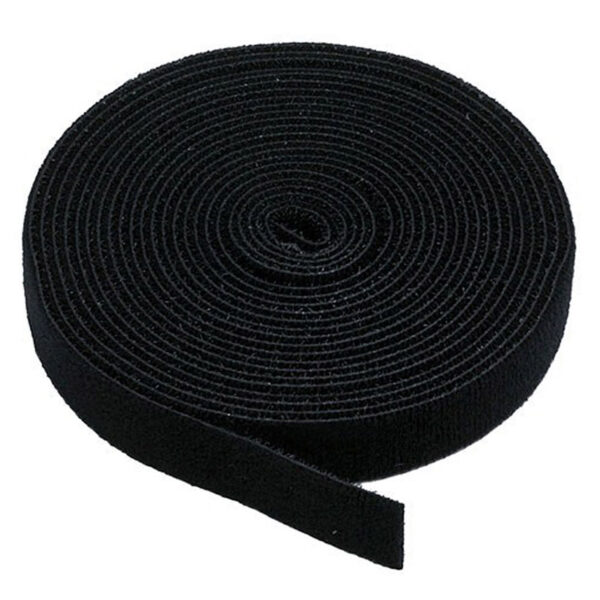 POWERTECH ταινία τύπου velcro πολλαπλών χρήσεων, 20mm, 3m, Black