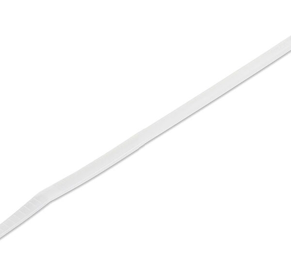 POWERTECH δεματικά καλωδίων TIES-047, 200x3.6mm, λευκά, 100τμχ