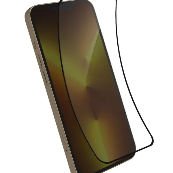 TechWave 5D Full Glue Ceramic Glass for Apple iPhone 16 Pro black
