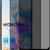TechWave 5D Full Glue Privacy Tempered Glass for Honor X7a black
