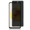 TechWave 5D Full Glue Privacy Tempered Glass for Motorola Moto G54 5G / G54 5G Power black