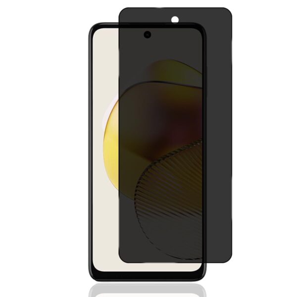 TechWave 5D Full Glue Privacy Tempered Glass for Motorola Moto G54 5G / G54 5G Power black