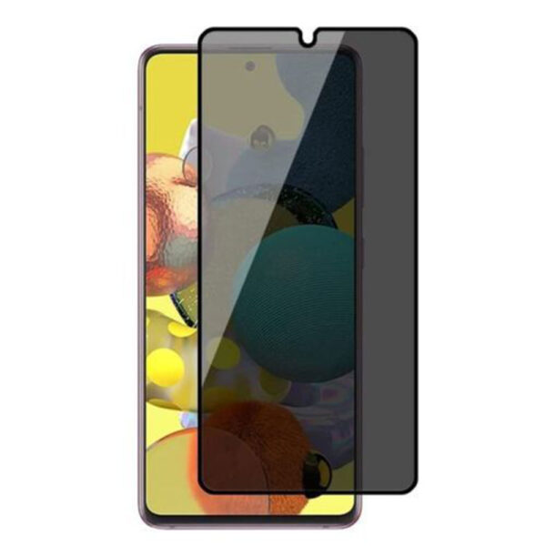 TechWave 5D Full Glue Privacy Tempered Glass for Realme 12 5G black