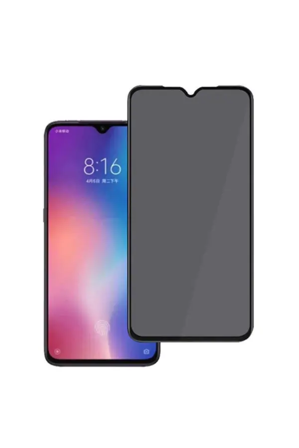 TechWave 5D Full Glue Privacy Tempered Glass for Samsung Galaxy A05 black