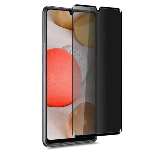 TechWave 5D Full Glue Privacy Tempered Glass for Samsung Galaxy A15 4G / 5G black