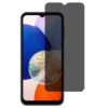 TechWave 5D Full Glue Privacy Tempered Glass for Samsung Galaxy A24 4G / A25 5G black