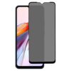 TechWave 5D Full Glue Privacy Tempered Glass for Xiaomi Redmi 12C black