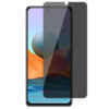 TechWave 5D Full Glue Privacy Tempered Glass for Xiaomi Redmi Note 13 Pro black