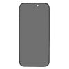 TechWave 5D Full Glue Privacy Tempered Glass for iPhone 15 Plus black