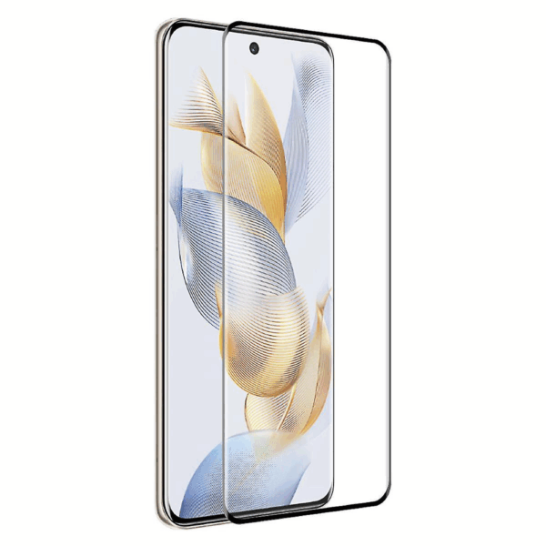 TechWave 5D Full Glue Tempered Glass for Honor 80 Pro / 90 Pro black