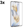 TechWave 5D Full Glue Tempered Glass for Honor 80 Pro / 90 Pro black (Σετ 3 τεμαχίων - bulk)
