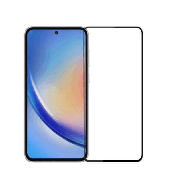 TechWave 5D Full Glue Tempered Glass for Samsung Galaxy A35 / A55 black