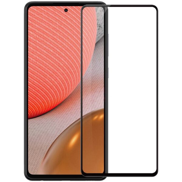 TechWave 5D Full Glue Tempered Glass for Samsung Galaxy A72 5G black