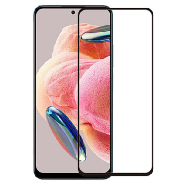 TechWave 5D Full Glue Tempered Glass for Xiaomi Redmi Note 12S 4G black