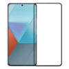 TechWave 5D Full Glue Tempered Glass for Xiaomi Redmi Note 13 / 13 Pro black