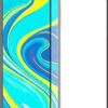 TechWave 5D Full Glue Tempered Glass for Xiaomi Redmi Note 9 Pro Max black