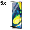 TechWave 5D Full Glue Tempered Glass for iPhone 12 / 12 Pro black (Σετ 5 τεμαχίων - bulk)