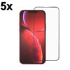 TechWave 5D Full Glue Tempered Glass for iPhone 13 Pro Max / 14 Plus black (Σετ 5 τεμαχίων - bulk)